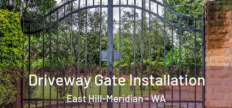Driveway Gate Installation East Hill-Meridian - WA